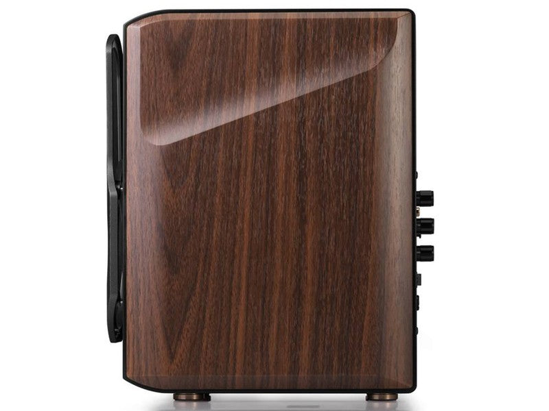 Edifier S2000MKIII 2.0 Lifestyle Active Bookshelf Bluetooth Studio Speakers - BT/AUX/Optical/Coaxial 124W RMS MDF Wood Panel