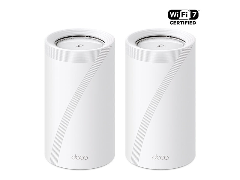 TP-Link Deco BE85 BE22000 Tri-Band Whole Home Mesh WiFi 7 System 2-pack
