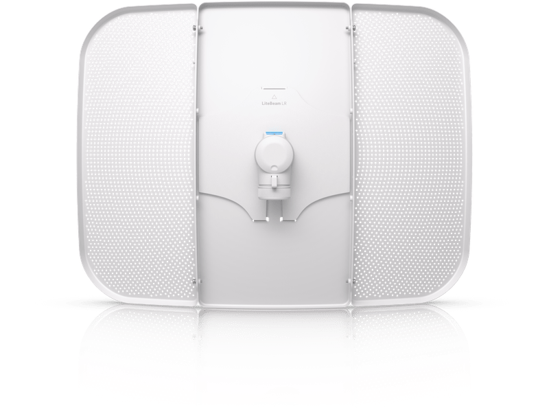 Ubiquiti airMAX LiteBeam AC 5 GHz Long-Range Station, 450+ Mbps Throughput, 26dBi Gain Antenna, 25+ Km Range,Inludes PoE Injector