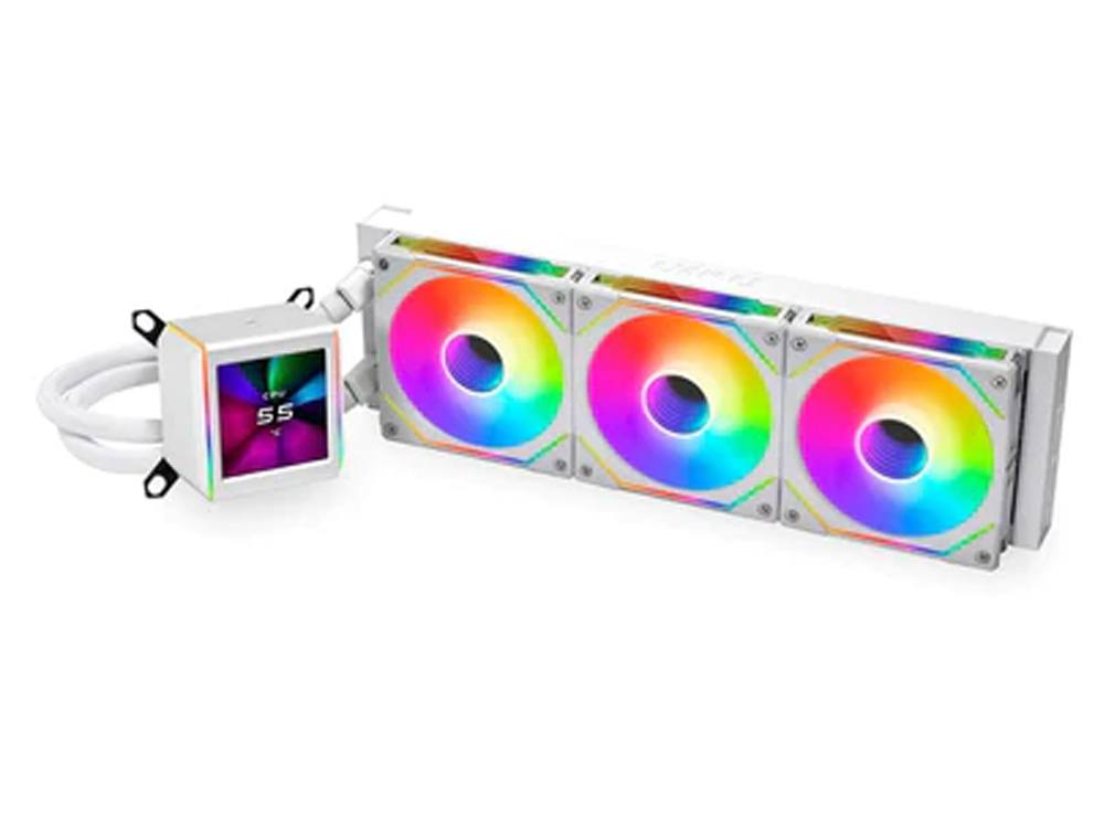 Lian Li Galahad II LCD SL-INF 360mm RGB All-in-One Liquid CPU Cooler - White