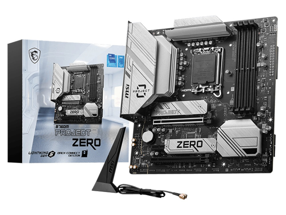 MSI B760M PROJECT ZERO Motherboard