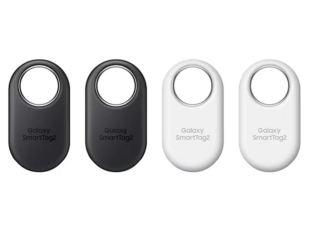 Samsung SmartTag2 – 4 Pack 2 x White and 2 x Black