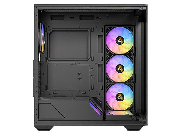 Antec C3 ARGB Panoramic Tempered Glass Mid-Tower ATX Case - Black