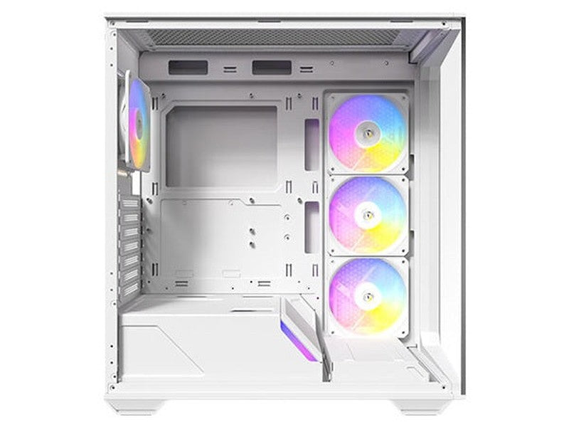 Antec C3 ARGB Panoramic Tempered Glass Mid-Tower ATX Case - White