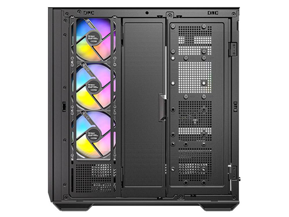 Antec C7 ARGB Tempered Glass Mid-Tower E-ATX Case - Black, USB-C 10Gbps, 4× ARGB PWM Fans, 360mm Radiator, 2Yr Wty