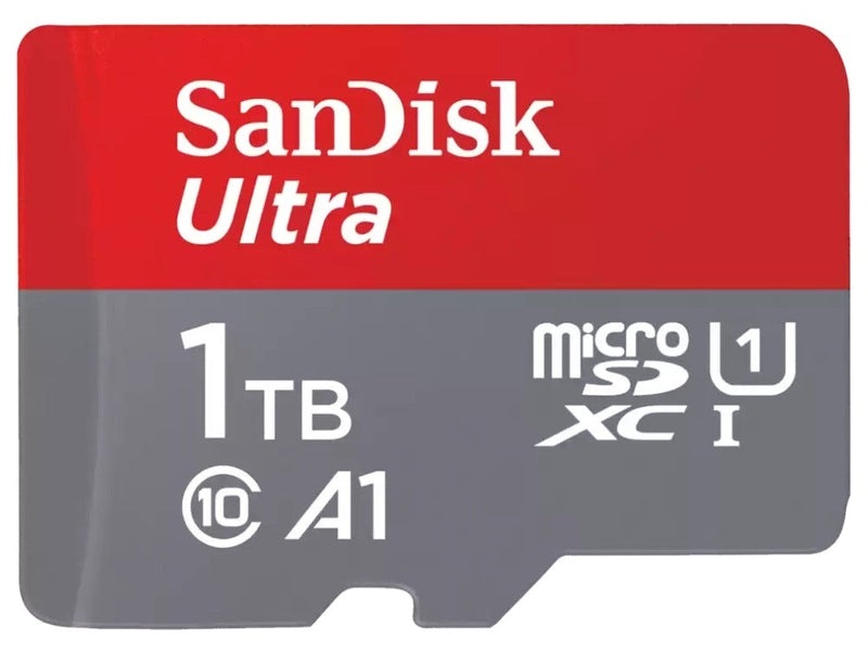 Sandisk Ultra 1TB A1 Series MircroSDXC Class 10 UHS-I Card