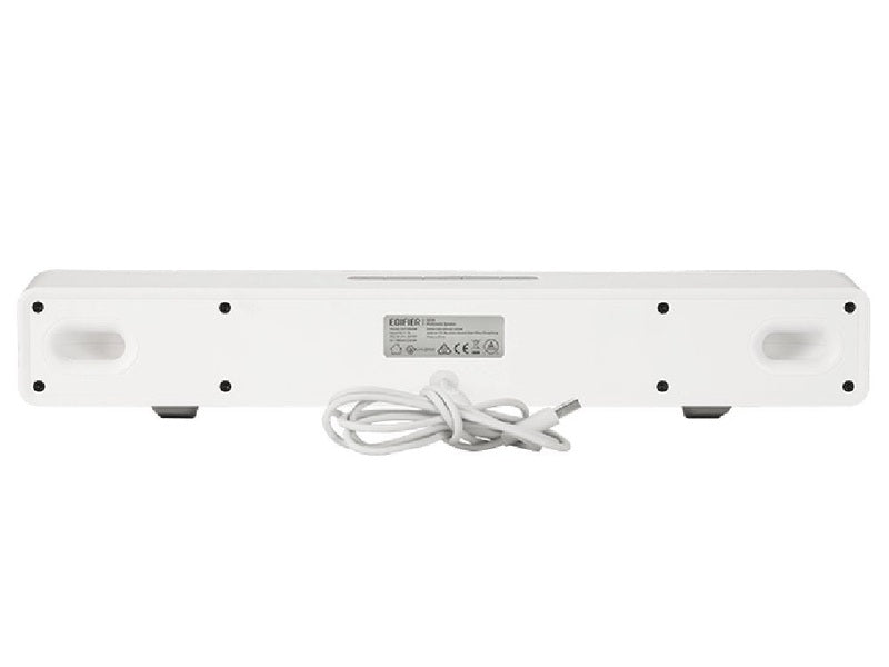 Edifier QS30 White GTM Deck Version 03 Computer / Tabletop Bluetooth Speaker 2.5W*2 RMS total output power Dual 2' 52mm full-range drivers