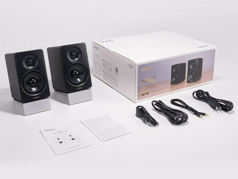 Edifier M60 Bluetooth Compact Desktop 2.0 Speakers - Black