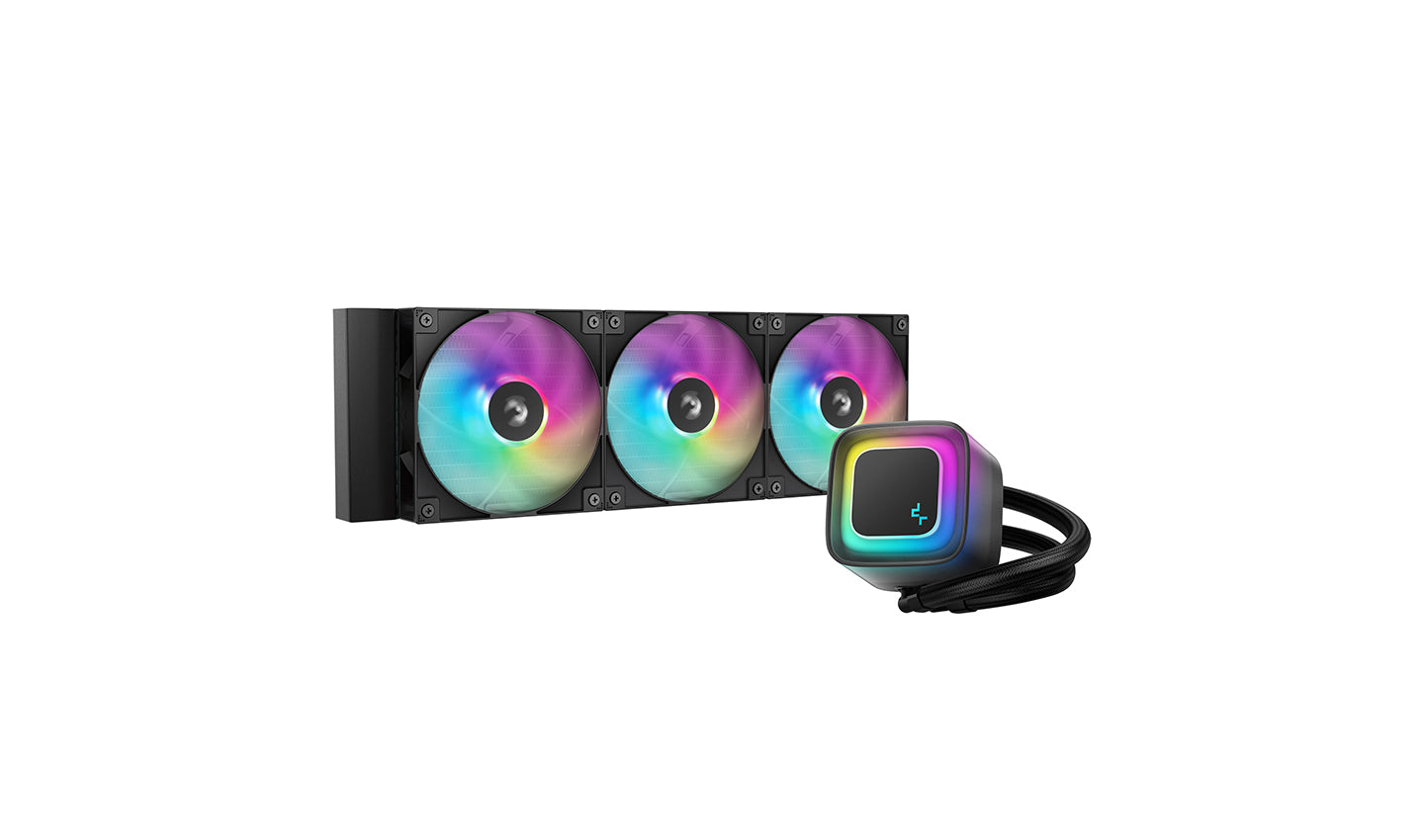 DeepCool LE360 V2 Liquid Cooler 360 mm 6th Gen Black
