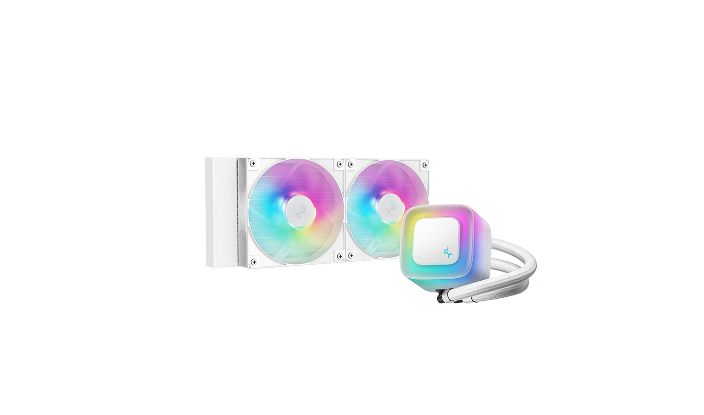 DeepCool LE240 V2 Liquid Cooler 240mm 6th Gen White