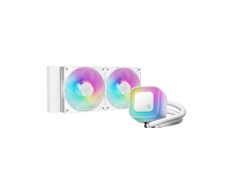 DeepCool LE240 V2 Liquid Cooler 240mm 6th Gen White