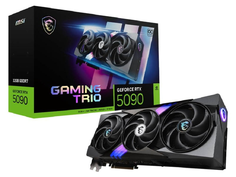 MSI GeForce RTX 5090 32G Gaming Trio OC Graphics Card