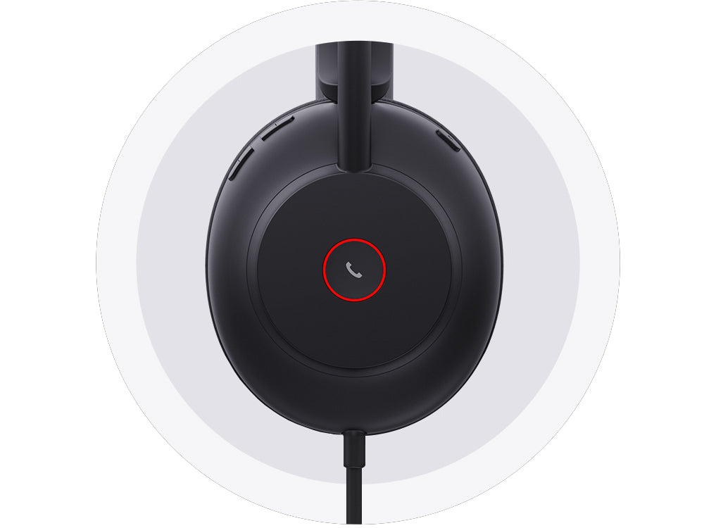 Yealink Wired UH37 MS Stereo Headset, Noise Cancelling Mic, Leather, USB-C, C to A Adapter