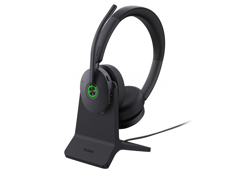 Yealink BH74-MS-C/A Bluetooth Stereo MS-Certified Wireless Headset with Stand and USB C/A Dongle