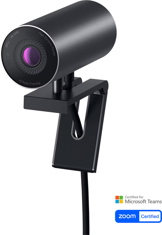 Dell WB7022 UltraSharp 4K UHD USB-A Webcam - Black