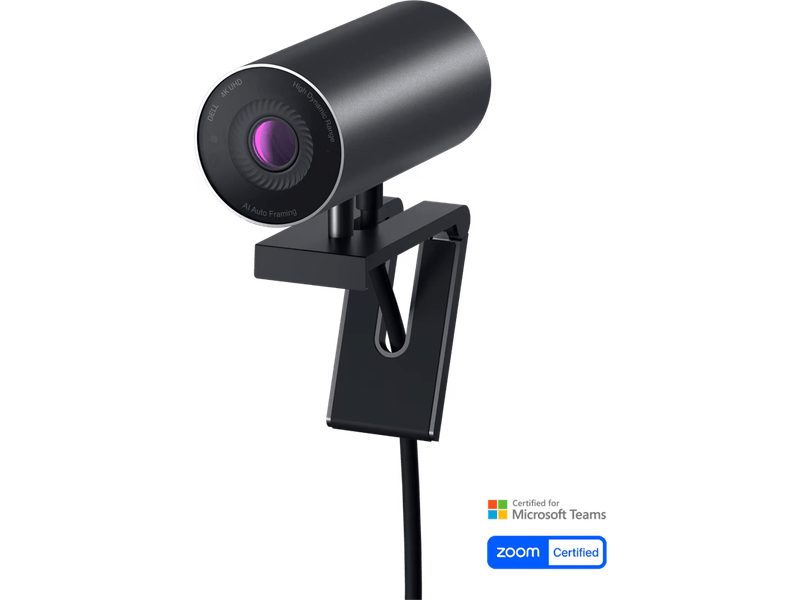 Dell WB7022 UltraSharp 4K UHD USB-A Webcam - Black