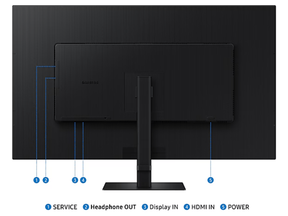 Samsung ViewFinity S7 S70D 37inch 4K UHD VA Monitor LS37D702EAEXXY