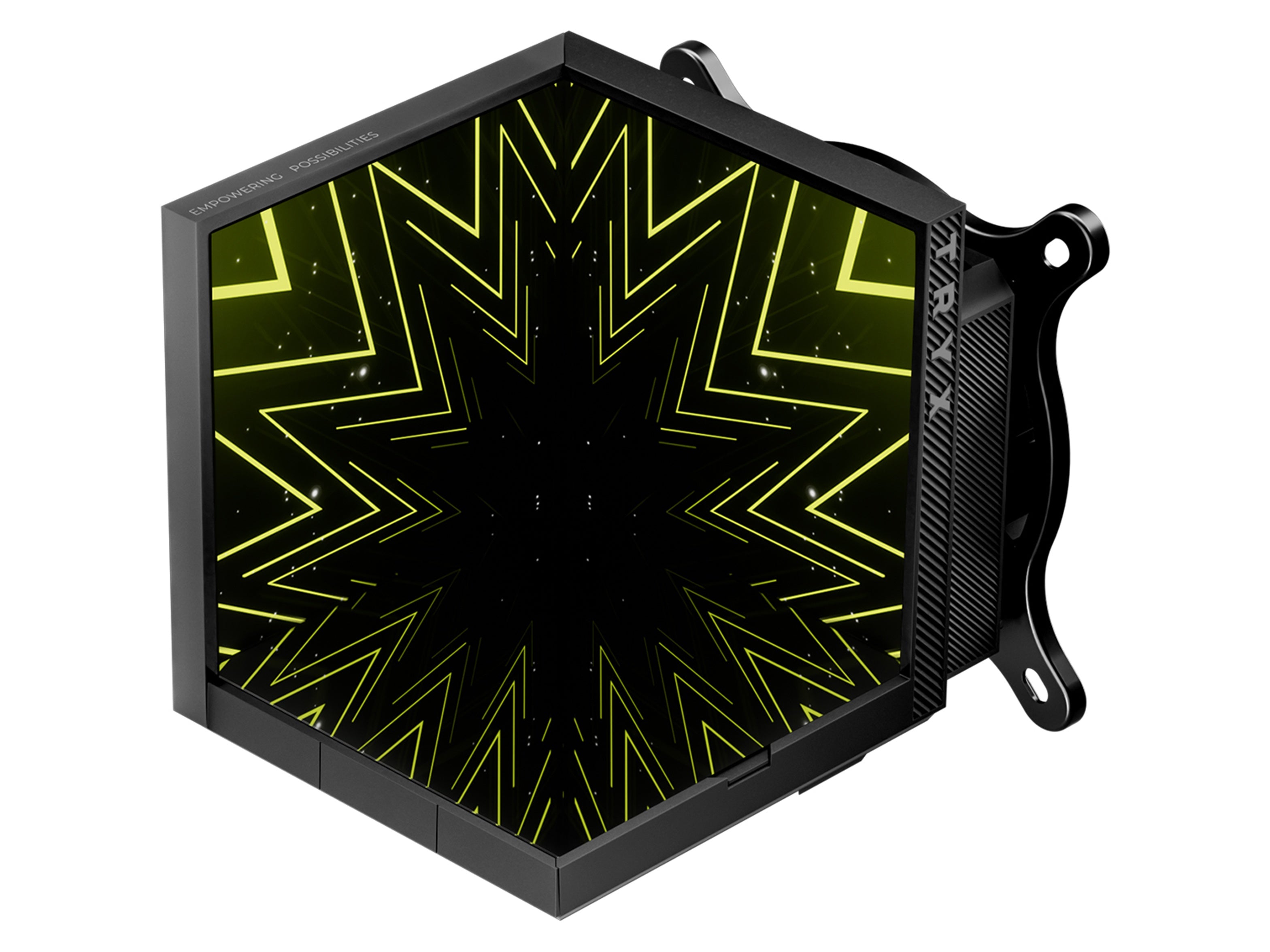 TRYX STAGE 360mm AIO Liquid CPU Cooler – Black