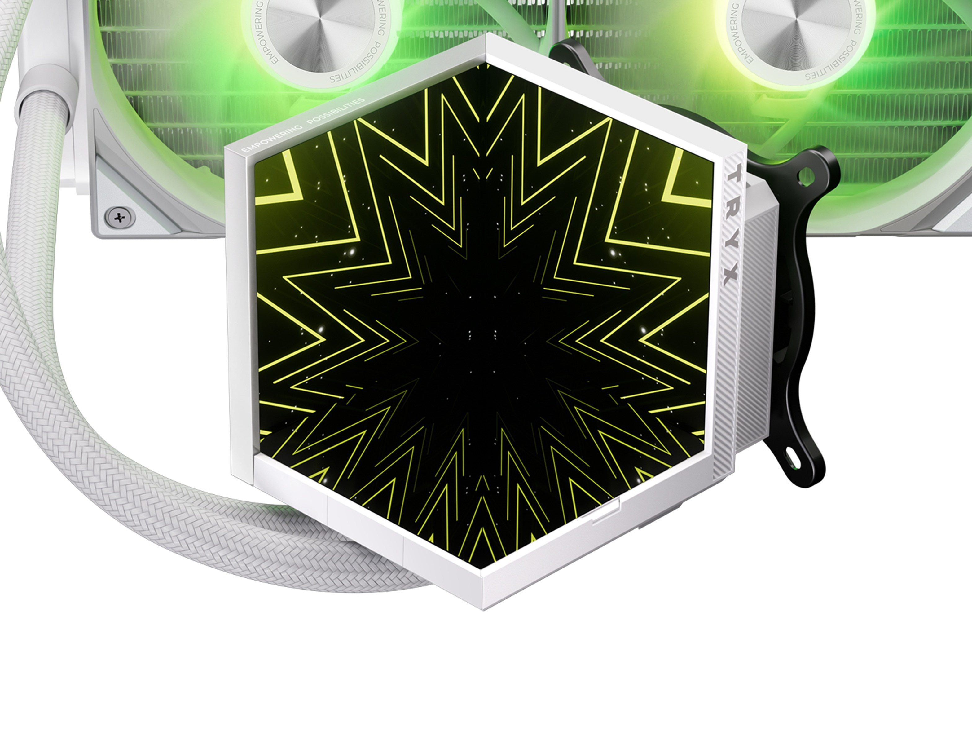 TRYX STAGE 360 AIO White CPU Cooler – White