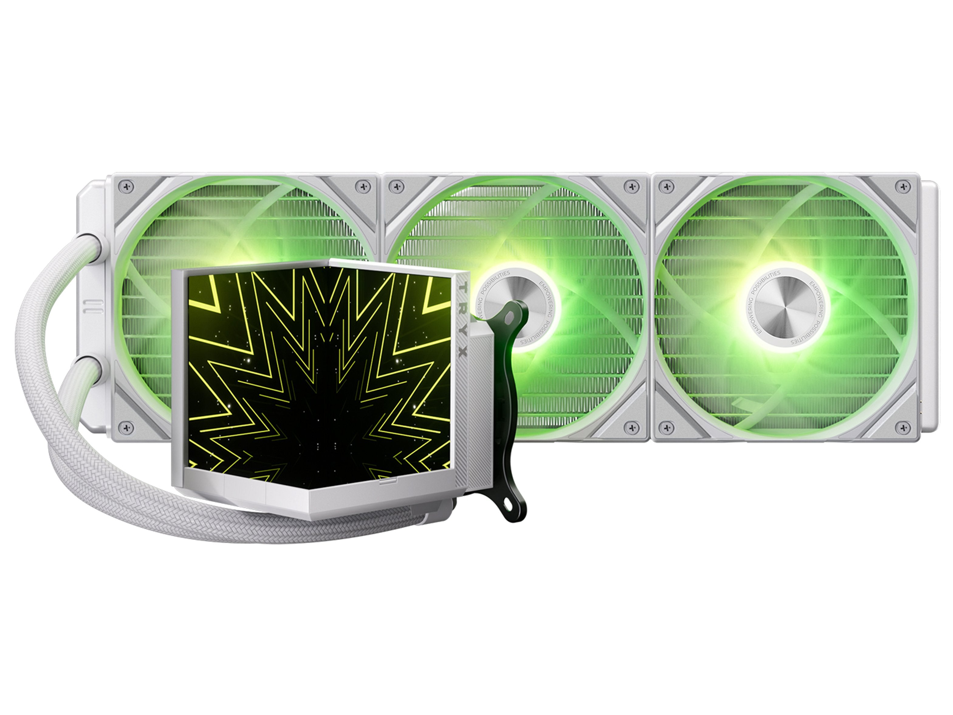 TRYX STAGE 360 AIO White CPU Cooler – White
