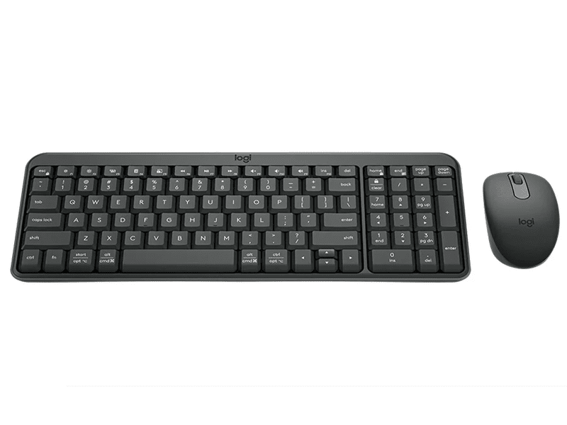 Logitech MK250 Compact Wireless Keyboard & Mouse Combo - Graphite