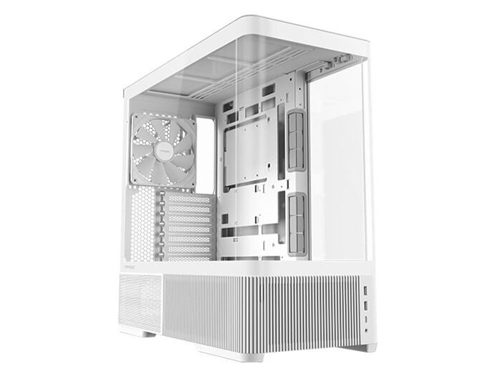 Antec Constellation C6 Curve AIR 3-Sided Curved Glass 3 PWM Fans Mid-Tower ATX Case - White
