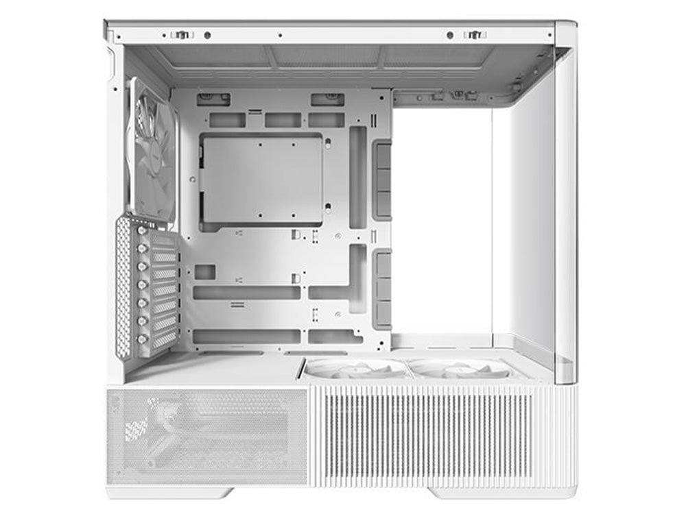 Antec Constellation C6 Curve AIR 3-Sided Curved Glass 3 PWM Fans Mid-Tower ATX Case - White