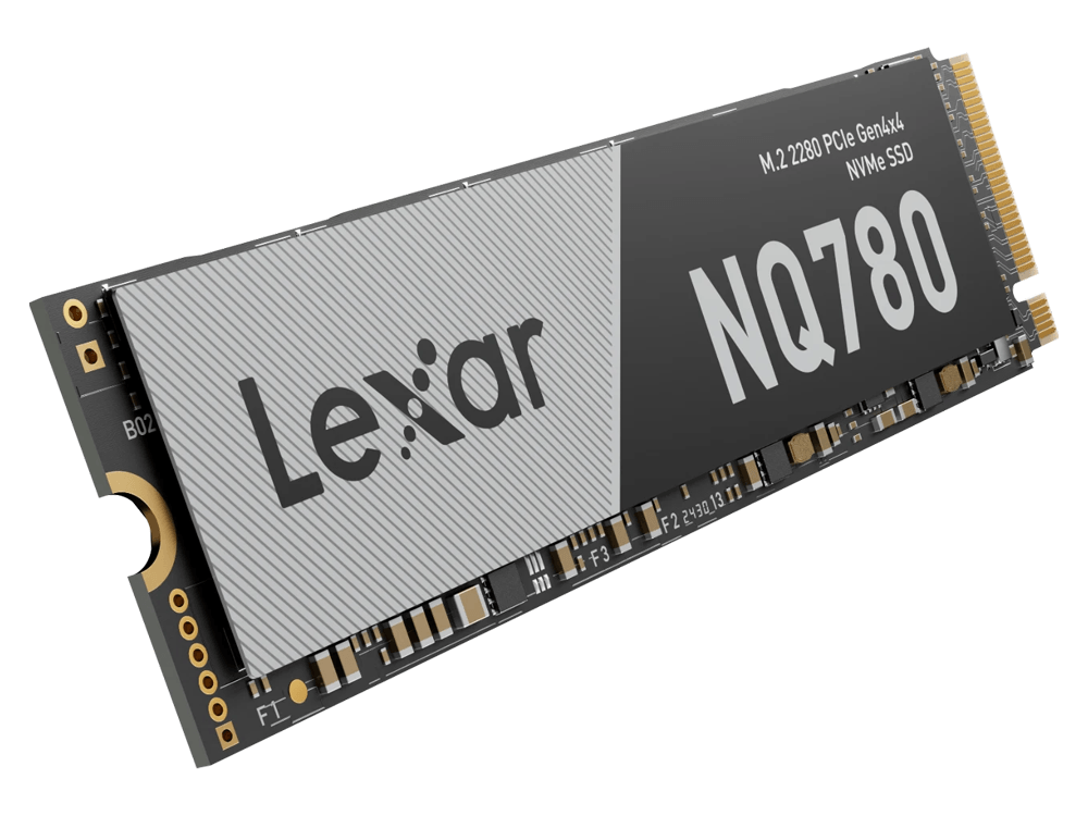 Lexar LNQ780 512GB M.2 2280 PCIe Gen4 NVMe SSD up to 5000MB/s read, 2500MB/s write