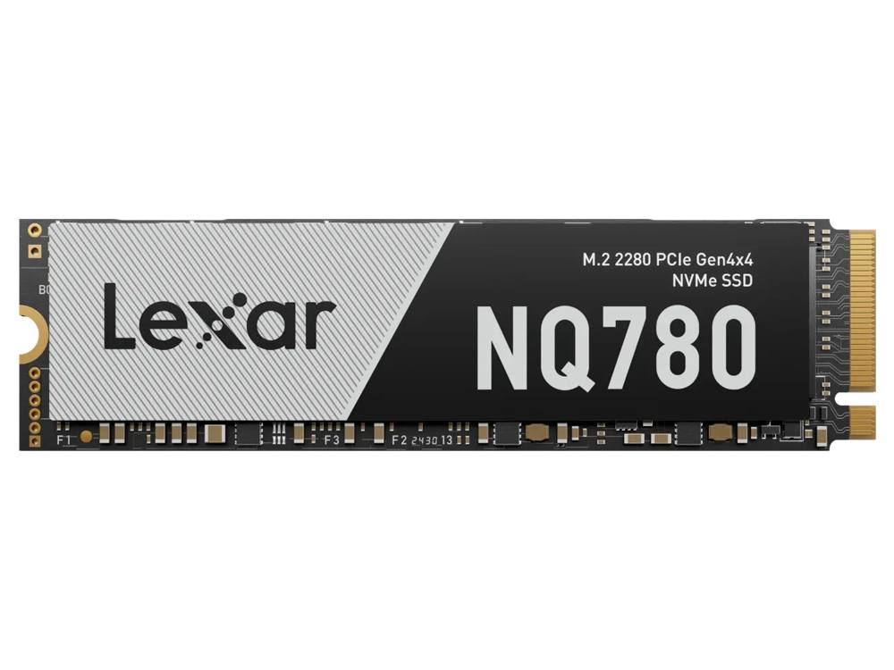 Lexar LNQ780 512GB M.2 2280 PCIe Gen4 NVMe SSD up to 5000MB/s read, 2500MB/s write