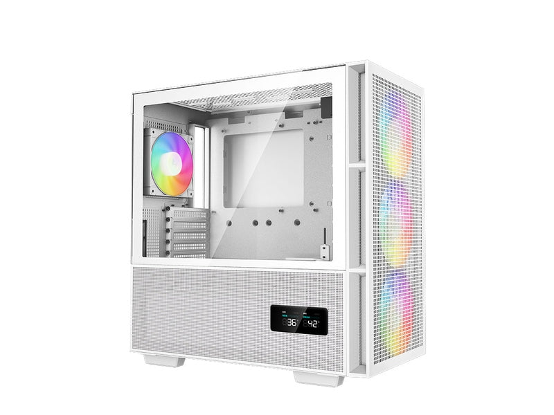 DeepCool CH560 DIGITAL White High Airflow Mid-Tower ATX Case
