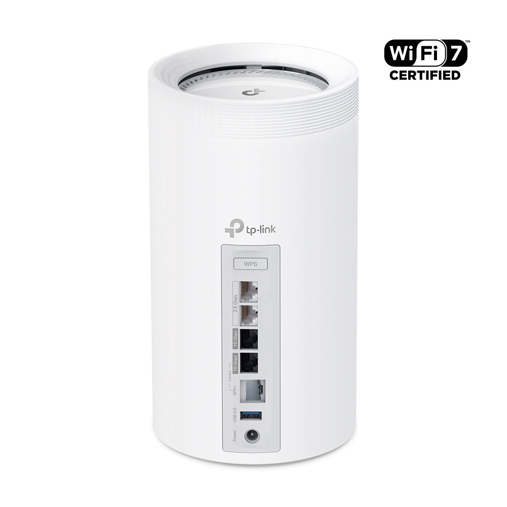 TP-Link Deco BE85 1-pack BE22000 Tri-Band Whole Home Mesh Wi-Fi 7 System WIFI7