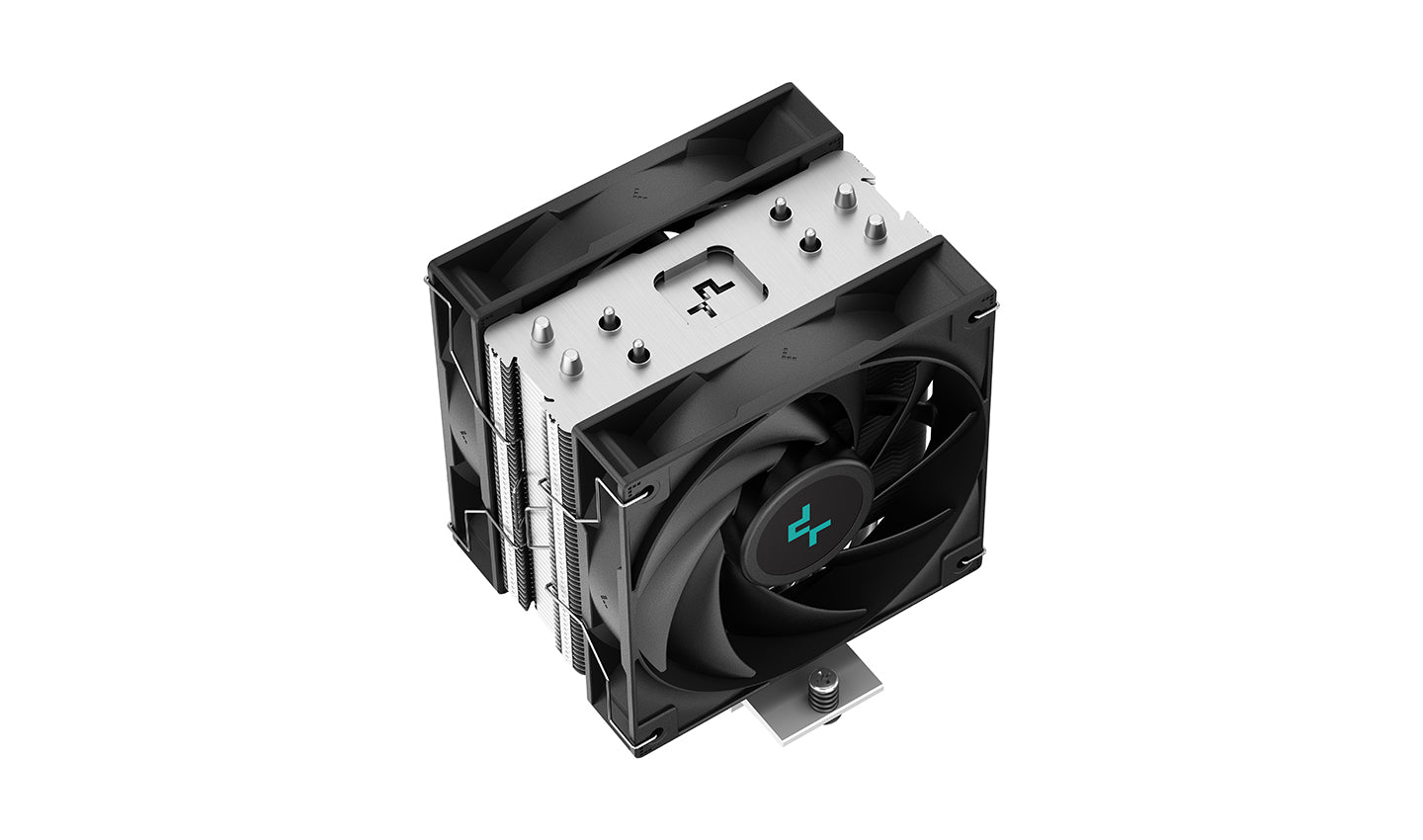DeepCool AG400 PLUS Single Tower CPU Cooler Dual Fans