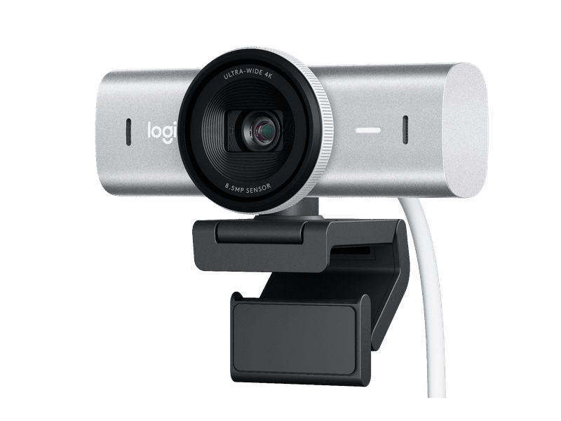 Logitech MX BRIO 4k Ultra HD Webcam - Pale Gray 960-001561