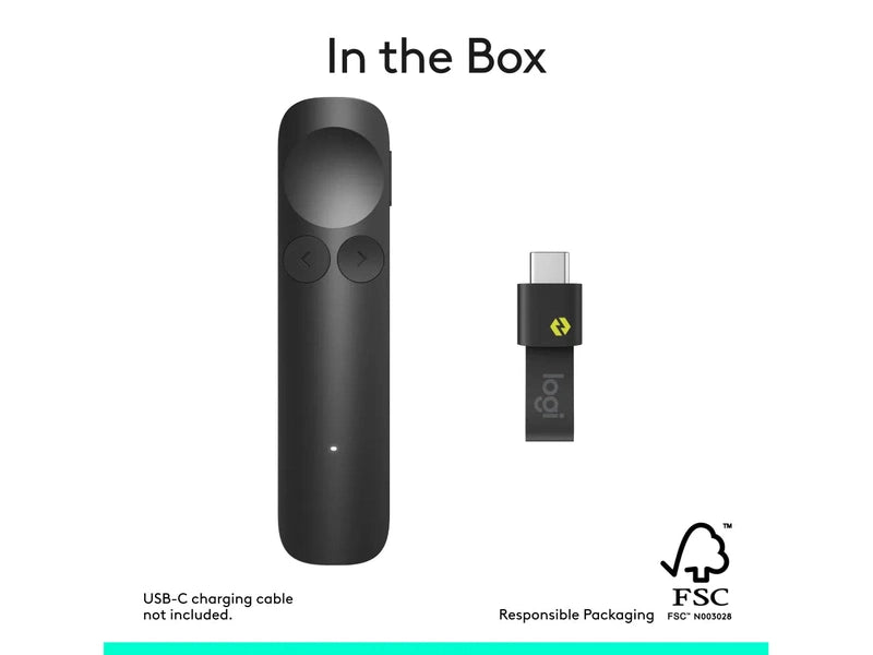 Logitech Spotlight 2 Wireless Presentation Remote - Graphite