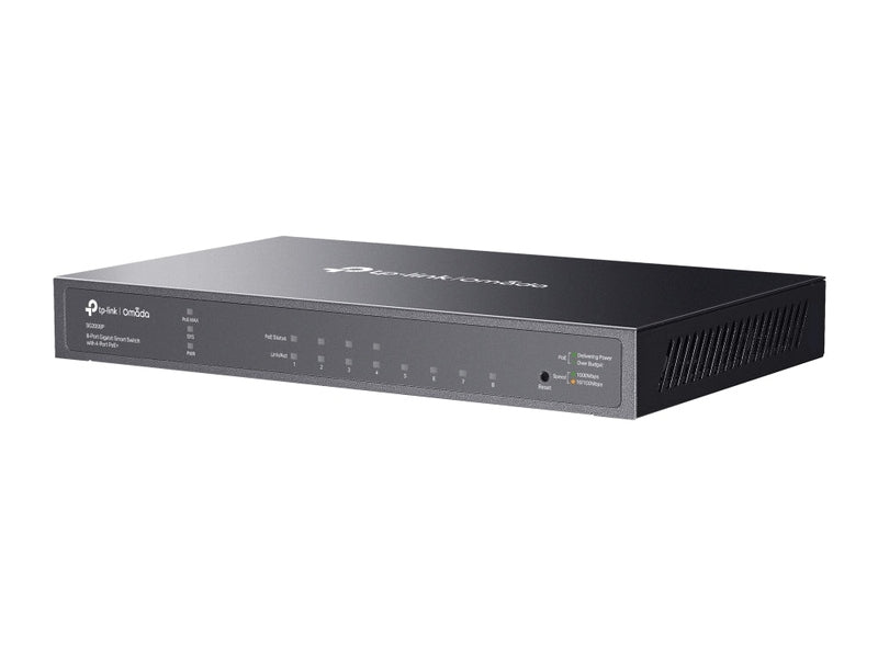 TP-Link TL-SG2008P JetStream 8-Port Gigabit Smart Switch with 4-Port PoE+