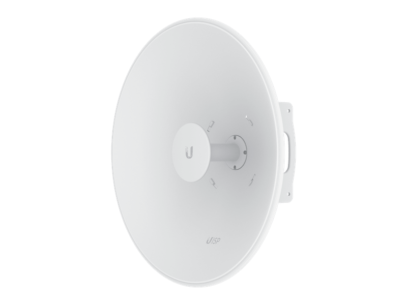 Ubiquiti UISP Dish, 30 dBi Dish Antenna, 5.15-6.875 GHz Frequency Range, 30+ km PtP Link Range, Compatible AF 5XHD & RP 5AC,