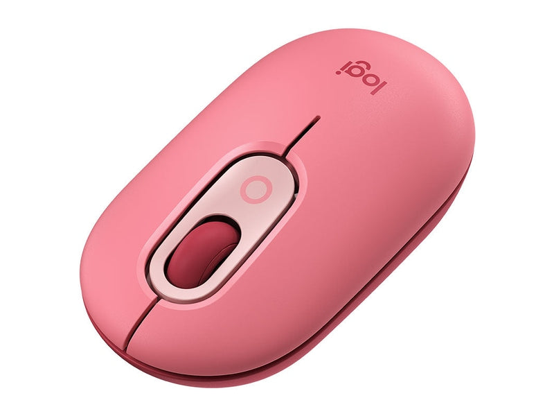 Logitech POP Wireless Mouse - Heartbreaker Rose - 910-006516