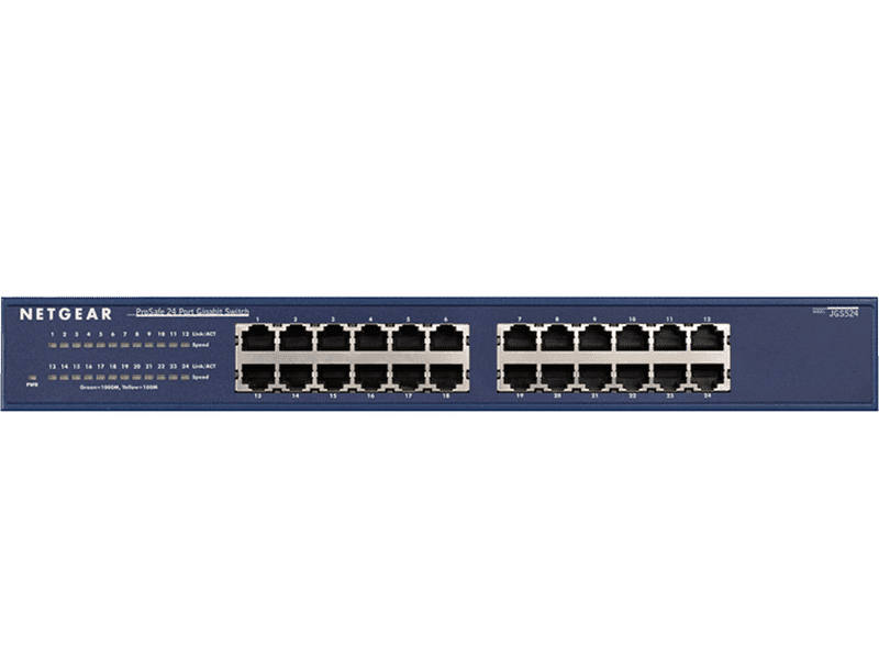 Netgear JGS524 Prosafe 24 Port Gigabit Ethernet Unmanaged Switch