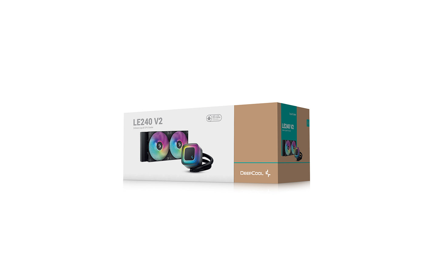 DeepCool LE240 V2 Liquid Cooler 240mm 6th Gen