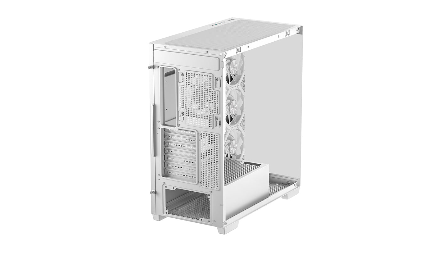 DeepCool CG580 4F WH White Panoramic ATX Mid-Tower Case