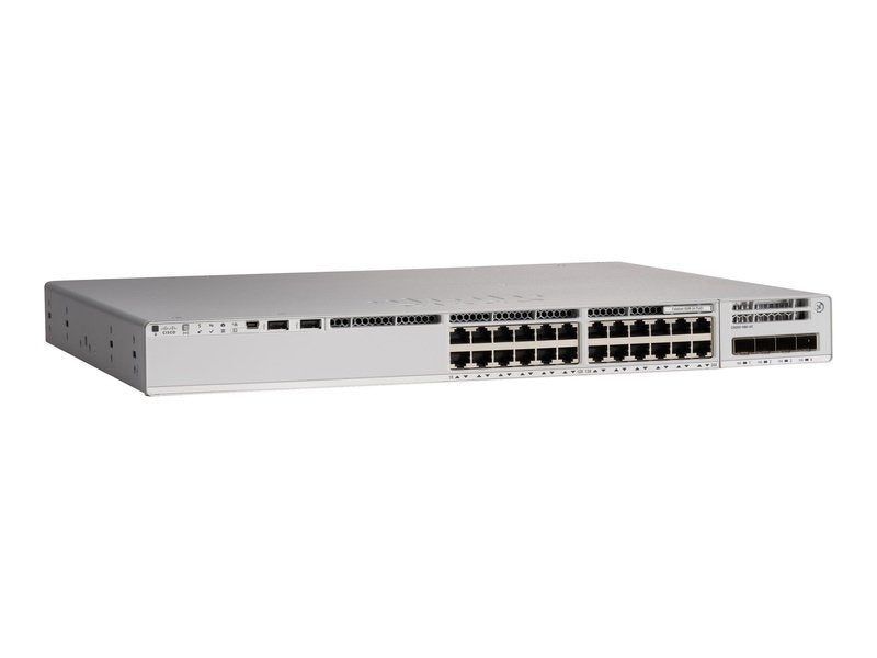 Cisco Catalyst 9200 24 Ports Manageable Ethernet Switch, PoE+, 4x1G, Network Essentials