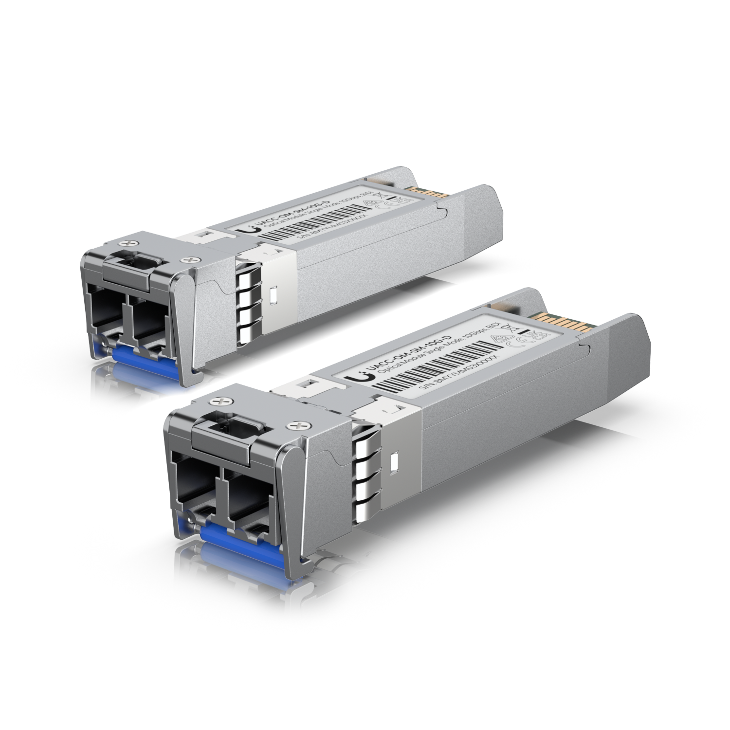 Ubiquiti UniFi 2 Pack Orgional UI Pack , 10 Gbps Single-Mode Optical Module,Single-mode, Fiber Transceiver, Duplex LC Connect, Up to 10 km