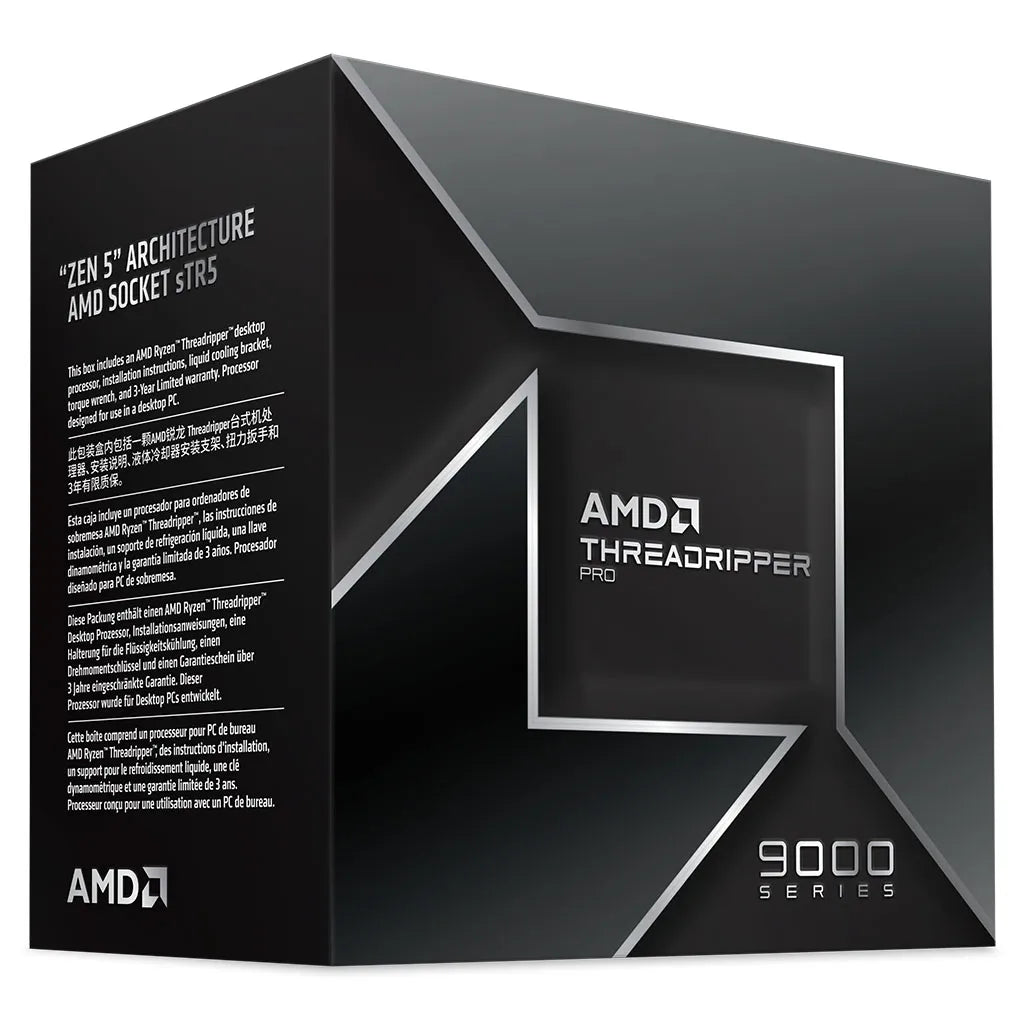 AMD Ryzen Threadripper PRO 9985WX 64-Core 5.4GHz sTR5 CPU Processor