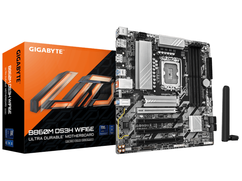 Gigabyte B860M DS3H WIFI6E 1.0 Motherboard