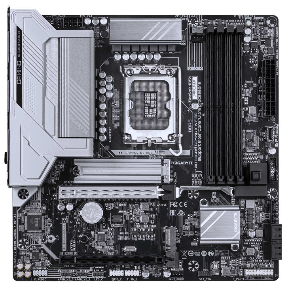 Gigabyte B860M GAMING X WIFI6E Motherboard