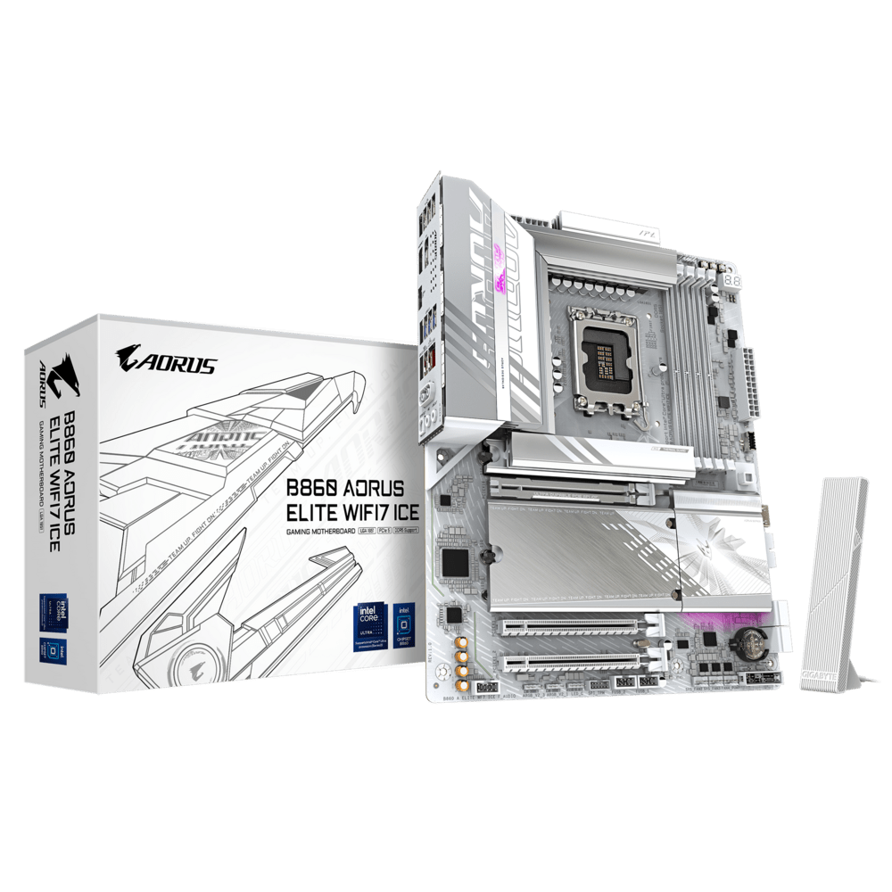 Gigabyte B860 A ELITE WF7 ICE 1.0 Motherboard