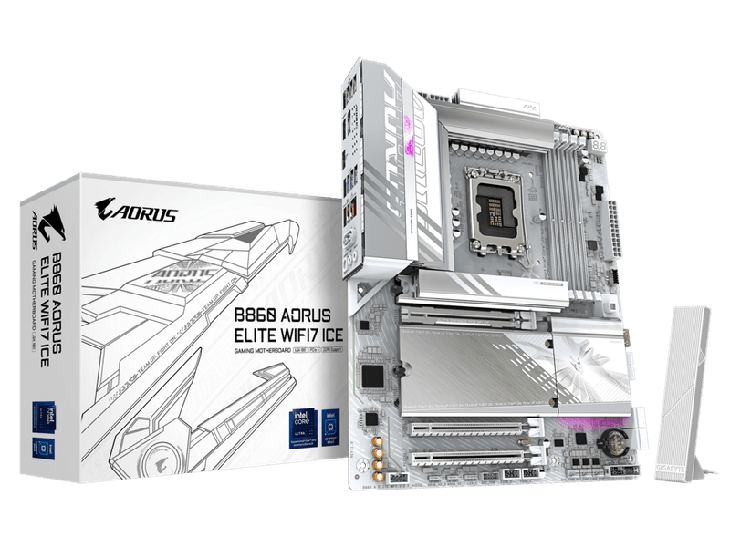 Gigabyte B860 A ELITE WF7 ICE 1.0 Motherboard