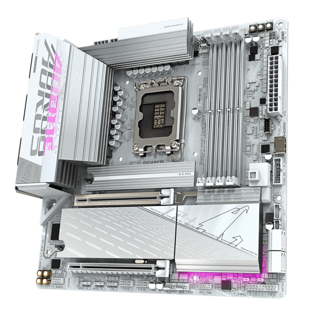 Gigabyte B860M A ELT WF6E ICE Motherboard