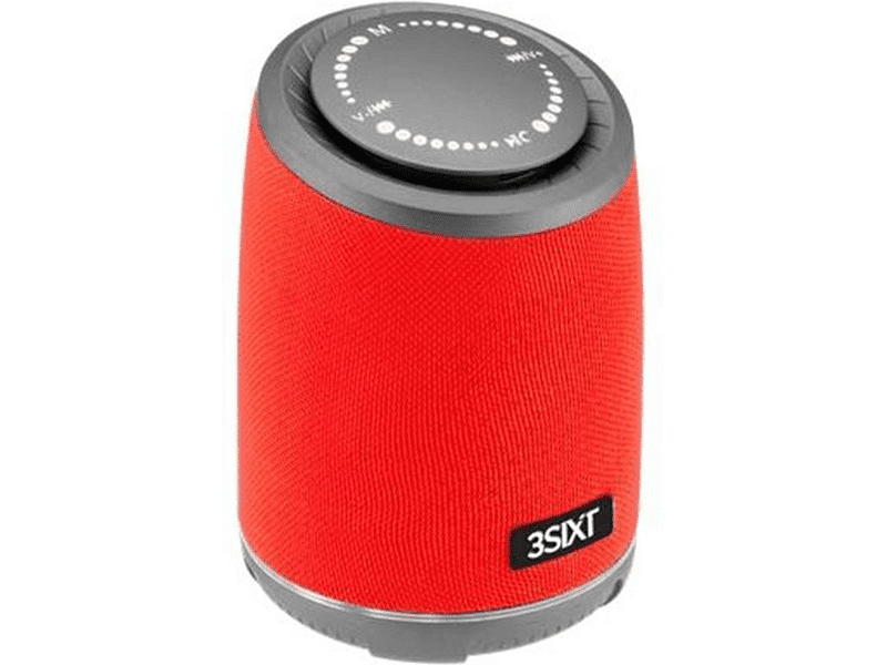 3SIXT FURY WIRELESS SPEAKER 10W - RED