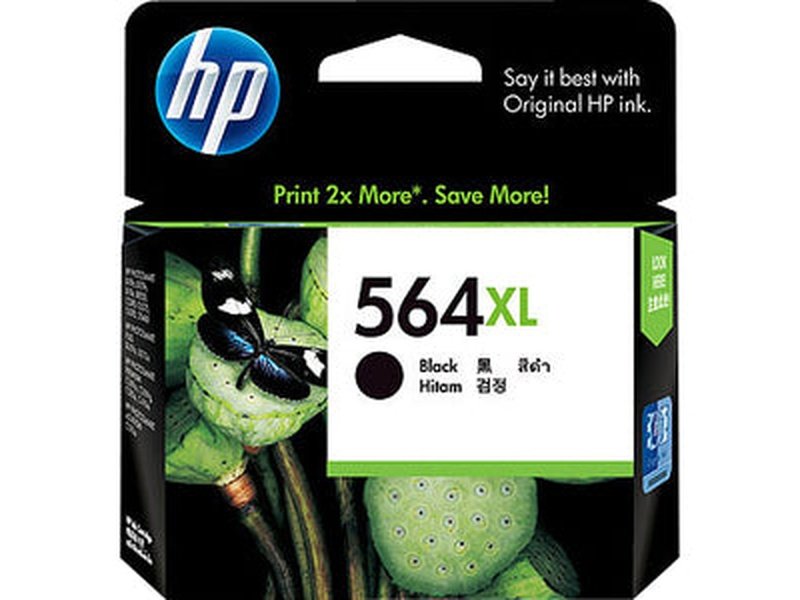 HP 564XL Original Inkjet Ink Cartridge - Black - 1 / Pack - 550 Pages